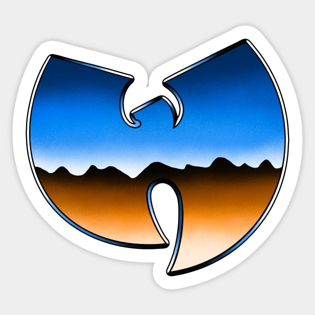 Wutang Sticker by Moza Design